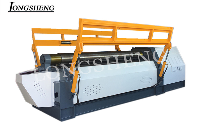 Four roller plate rolling machine